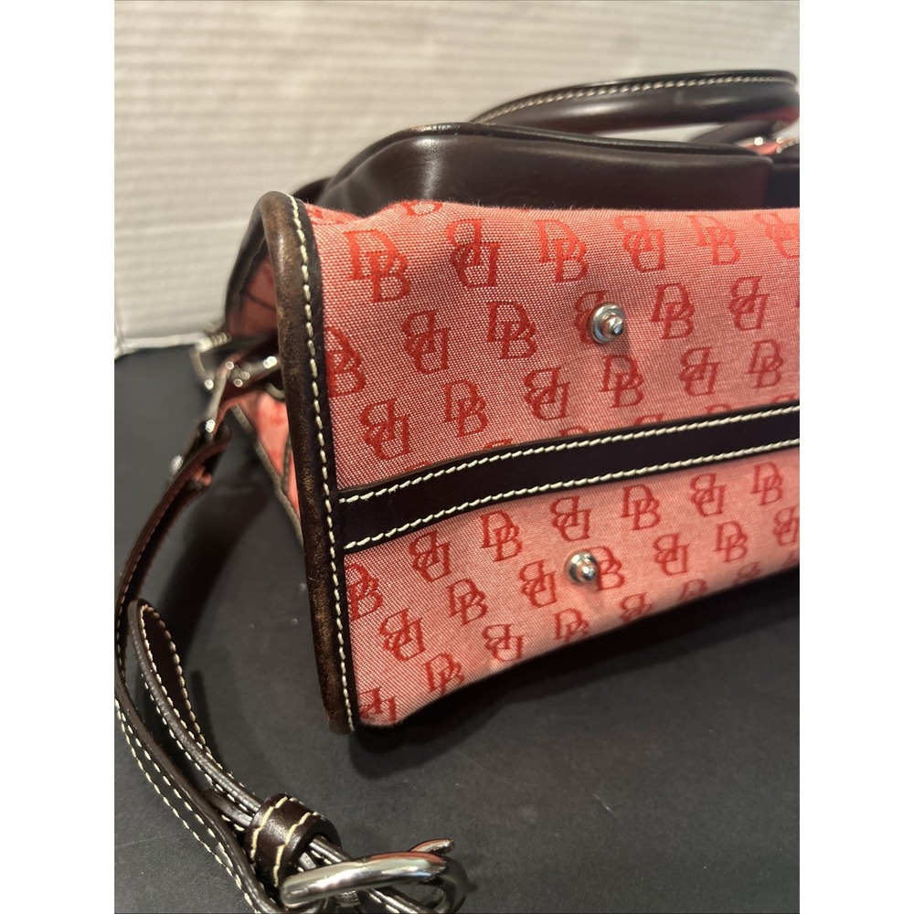 Dooney and Bourke Satchel Tote Detachable Crossbody W Double Handles & Pockets - Picture 7 of 11